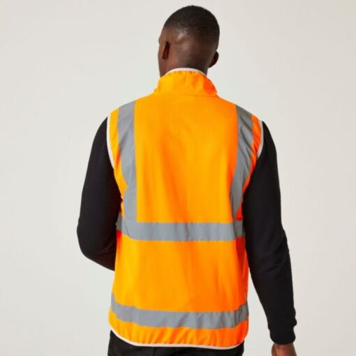 Orange back on model