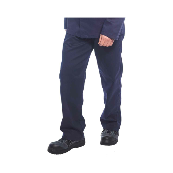 PW455 NAV MODEL 1 HERO - Portwest Bizweld Flame Resistant Trousers