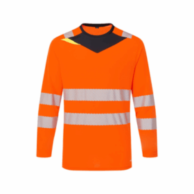 Portwest DX4 Long Sleeve Hi-Vis T-Shirt