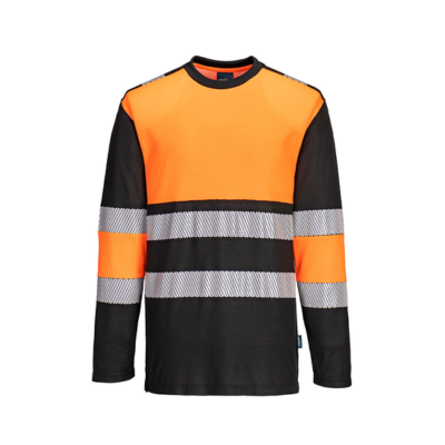 Portwest PW3 Cotton Comfort Hi-Vis T-Shirt 1 portwest PW3 Hi-Vis Cotton Comfort Class 1 T-Shirt