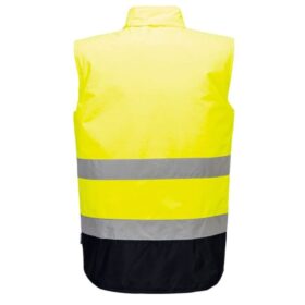 Portwest S267 Contrast Hi-Vis Bodywarmer