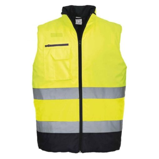 Portwest 2 tone bodywarmer front