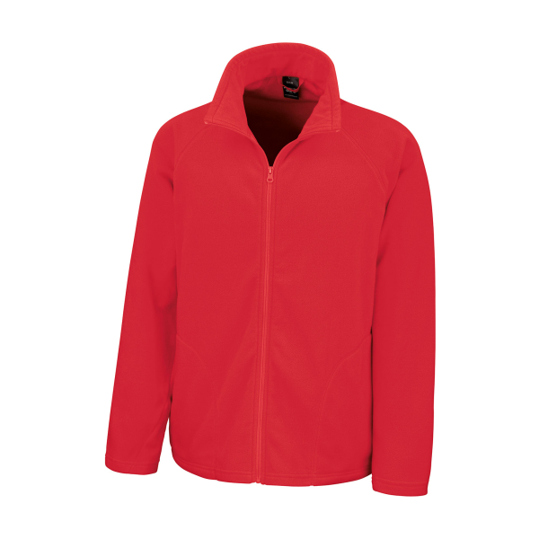 Result Core Microfleece Jacket Red R114X - Result Core Microfleece Jacket