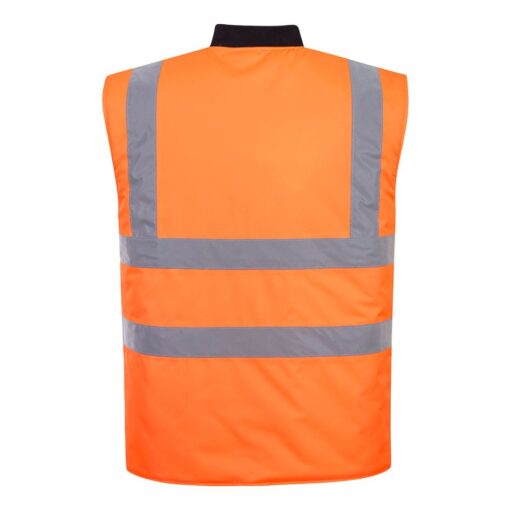 Portwest S469 Hi-Vis Reversible Bodywarmer (Quilt Lined)