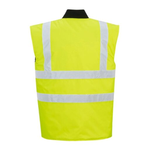 Portwest S469 Hi-Vis Reversible Bodywarmer (Quilt Lined)