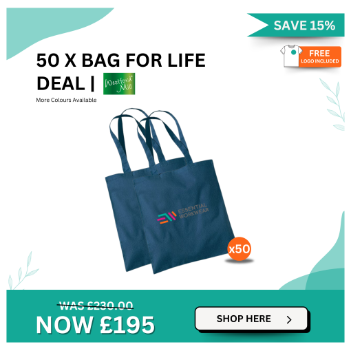 Spring Deals 24 44 1 - 50 x Bag For Life Deal