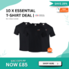Spring Deals 24 47 1 - 10 x Essential T-Shirts Deal