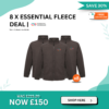 Spring Deals 24 55 1 - 8 x Essential Fleece Deal