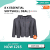 Spring Deals 24 59 1 - 8 x Essential Softshell Jacket Deal