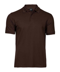 T1405 CHO FRONT - Tee Jays Luxury Stretch Pique Polo Shirt