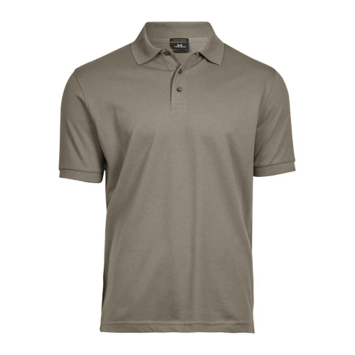 T1405 CLY FRONT - Tee Jays Luxury Stretch Pique Polo Shirt