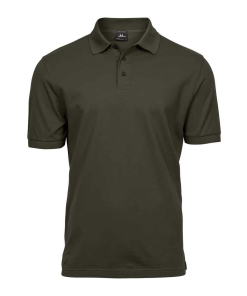 T1405 DLV FRONT - Tee Jays Luxury Stretch Pique Polo Shirt
