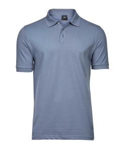 T1405 FLS FRONT - Tee Jays Luxury Stretch Pique Polo Shirt