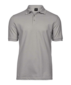T1405 STO FRONT - Tee Jays Luxury Stretch Pique Polo Shirt