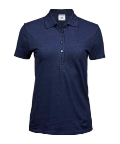 T145 DNM FRONT - Tee Jays Luxury Stretch Polo Shirt - Ladies
