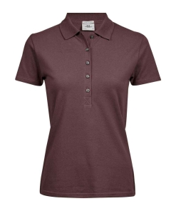 T145 GRP FRONT - Tee Jays Luxury Stretch Polo Shirt - Ladies