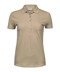 T145 KIT FRONT - Tee Jays Luxury Stretch Polo Shirt - Ladies