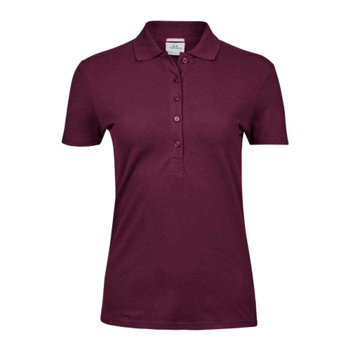 T145 WIN FRONT - Tee Jays Luxury Stretch Polo Shirt - Ladies