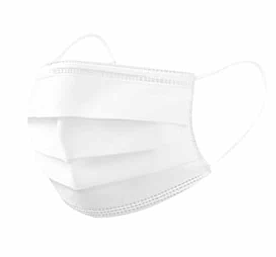 Type IIR medical surgical face mask