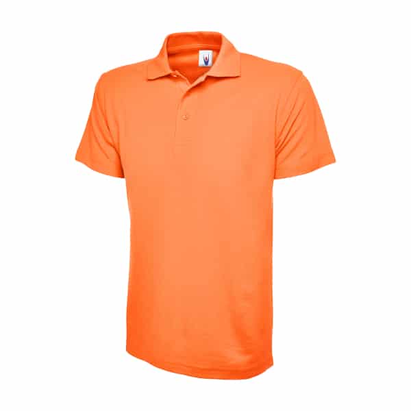 UC101 ORANGE - Uneek Classic Polo shirt -Unisex Fit