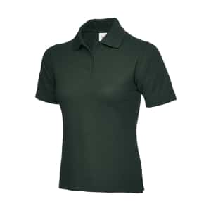 UC106 BOTTLE GREEN - Uneek Polo shirt - Ladies Fit
