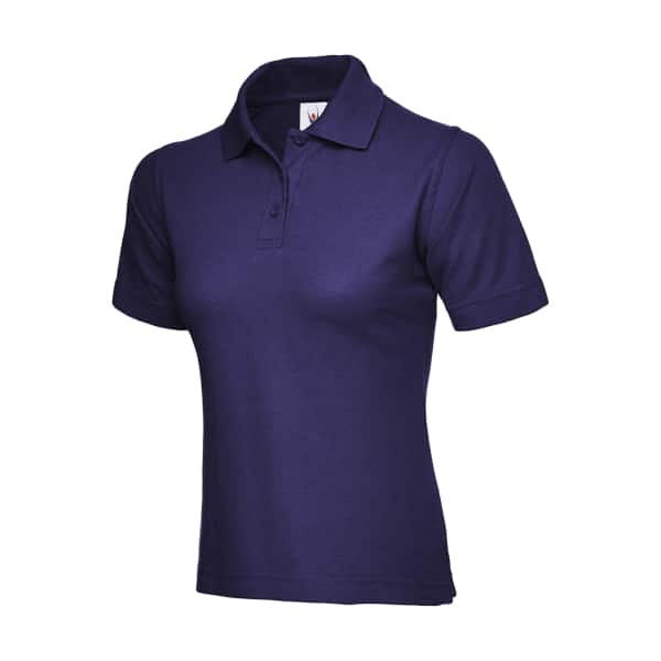 UC106 PURPLE - Uneek Polo shirt - Ladies Fit