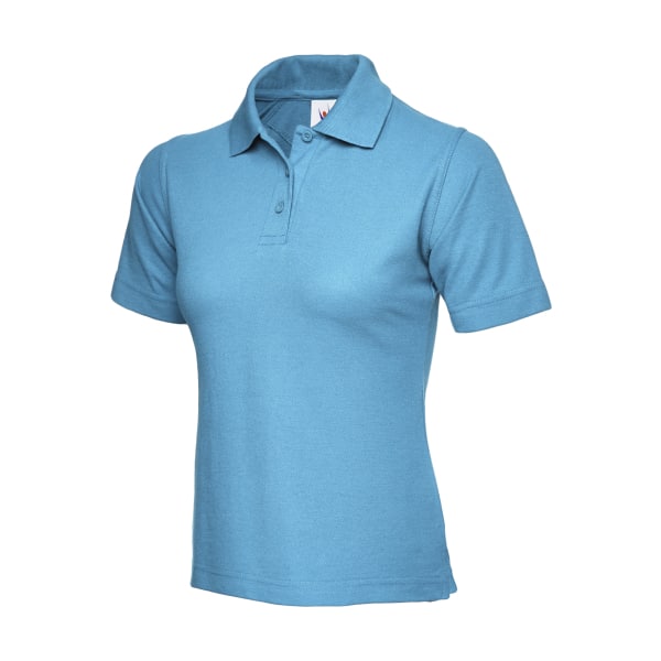 UC106 SKY BLUE - Uneek Polo shirt - Ladies Fit