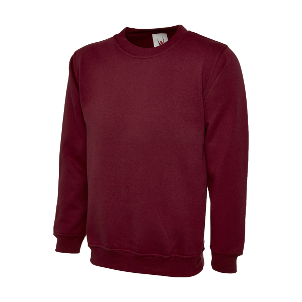 UC201 Maroon - Uneek Premium Sweatshirt