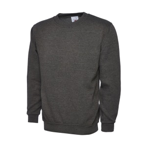 UC203 CHARCOAL - Uneek Classic Sweatshirt - Unisex Fit