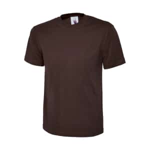 UC301 BROWN - Uneek Classic T-shirt - Unisex Fit