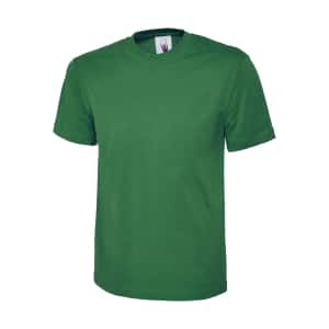UC301 KELLY GREEN - Uneek Classic T-shirt - Unisex Fit