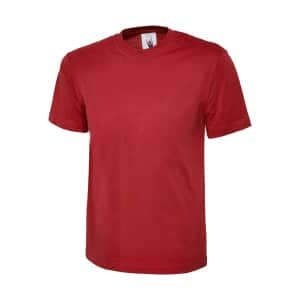 UC301 RED - Uneek Classic T-shirt - Unisex Fit