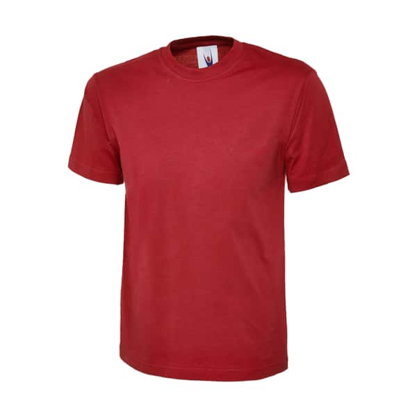 UC301 RED - Uneek Classic T-shirt - Unisex Fit