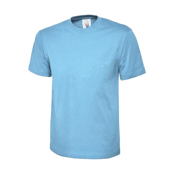 UC301 SKY BLUE - Uneek Classic T-shirt - Unisex Fit