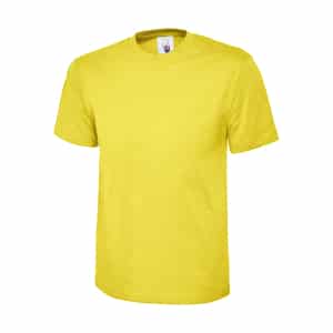 UC301 YELLOW - Uneek Classic T-shirt - Unisex Fit