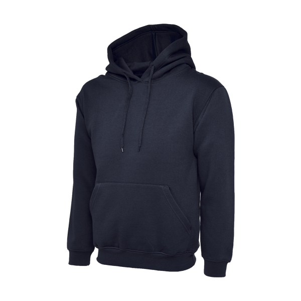 UC501 Navy - Uneek Premium Hooded Sweatshirt