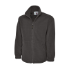 UC601 Charcoal 1 - Uneek Premium Full Zip Micro Fleece Jacket