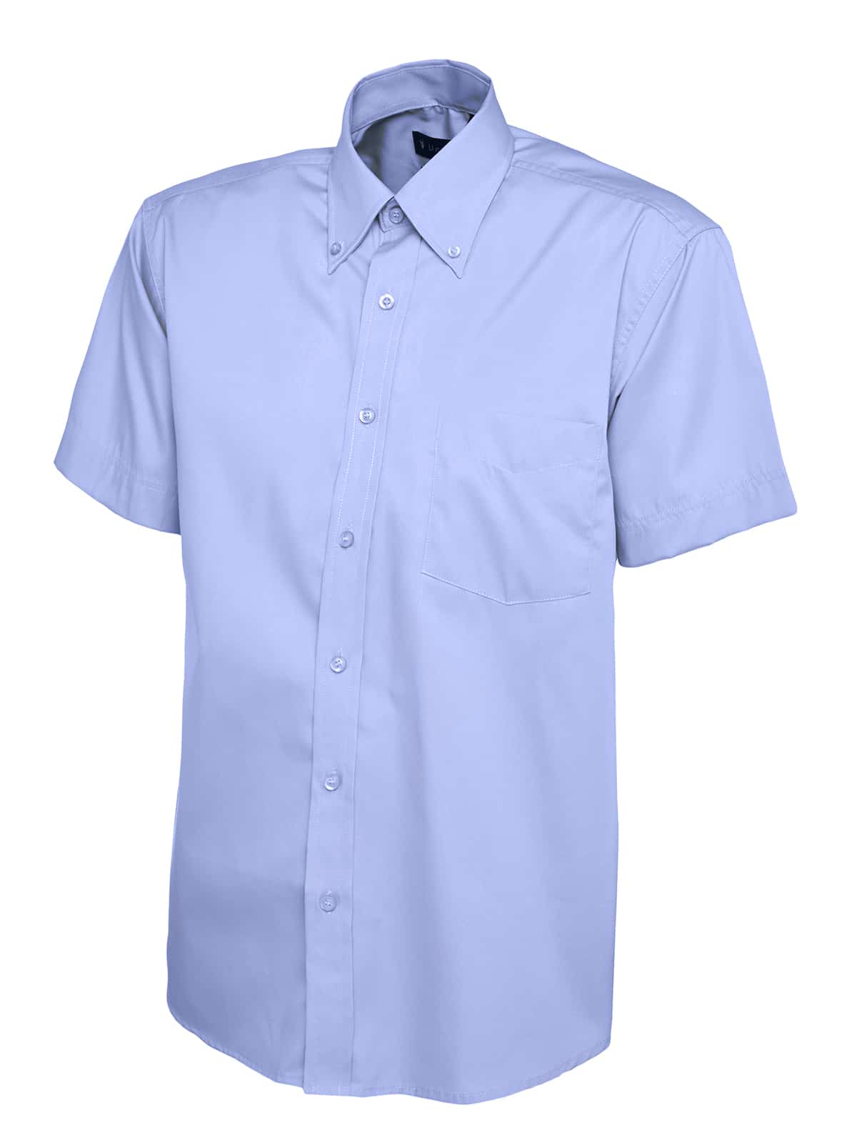 Uneek Mens Pinpoint Oxford Half Sleeve Shirt - Essential Workwear