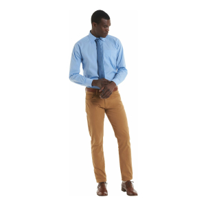 UC713 M H scaled - Uneek Tailored Long Sleeve Poplin Shirt - Men’s Fit