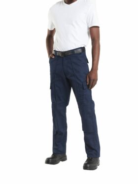 Uneek Cargo Trousers with Knee Pad Pockets – Long