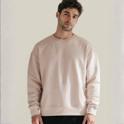 Untagged Movement Loose Fit Crewneck 2 male model wearing Untagged Movement Loose Fit Crewneck