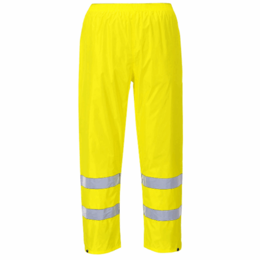Portwest ES1 Essential Hi-Vis Rain Trouser 2 ES1 Essential Hi-Vis Rain Trouser - Yellow