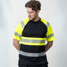 Jobman Two-Tone Hi-Vis T-Shirt