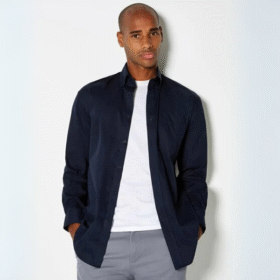 Kustom Kit Long Sleeve Corporate Oxford Shirt