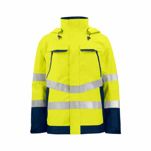 Yellow Navy 1 - Pro Job Functional Jacket EN ISO 20471 CLASS 3