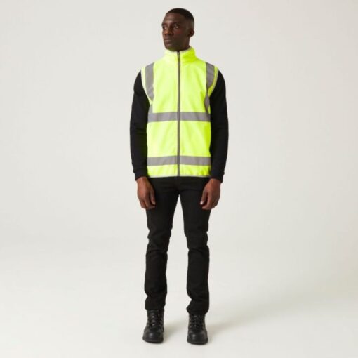 Yellow front on model