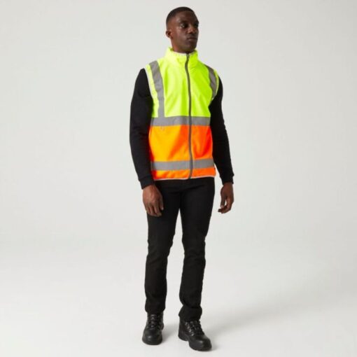 Yellow/Orange front on model
