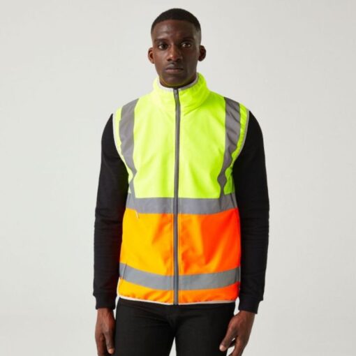 Yellow/Orange front on model closer up