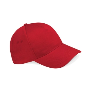 bc015 classicred ft2 - Beechfield 5-Panel Cap