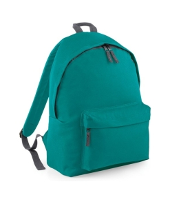 bg125 emerald graphitegrey ft - Bagbase Original Fashion Backpack